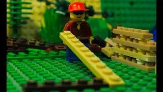 LEGO | Building a Log Cabin