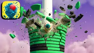 Stack Ball &ndash; Smash & Bounce Challenge | Android & iOS Gameplay #8