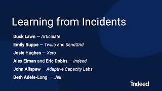 Panel Discussion: Learning From Incidents