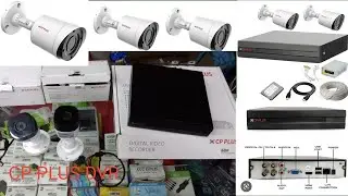 CP PLUS 4-канальный видеорегистратор CP-UVR-0401E1-CV2 | Цифровой видеорегистратор | Демо | #cpplus #видео #регистратор