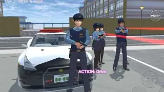 police vs enemy fighting😱😱 sakura gameplay ||sakura school simulato ||gameplay video#like#collec#vie