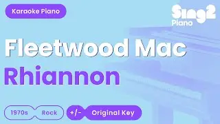 Fleetwood Mac - Rhiannon (Piano Karaoke)