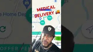 Приложение для медицинской курьерской доставки 🚚! Единственное в своём роде! 8 долларов за милю! ...