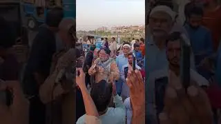 Save Indus river of Sindh..no more canals 🫶💯✅🫶❤️ peac full protest at beberlio by pass road