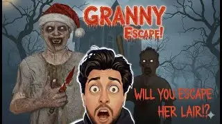 🔴 WE TRIED TO ESCAPE GRANNY... YOU WON'T BELIEVE WHAT HAPPENED NEXT! 😱 [HILARIOUS CHAOS] - Live!