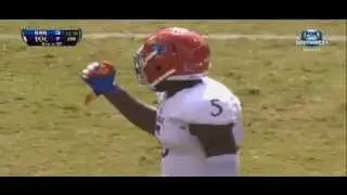 Isaiah Johnson Kansas Hit on Waymon James TCU (2013)