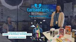 В этом учебном году Carlson Cares воплощает в реальность списки пожеланий учителей!