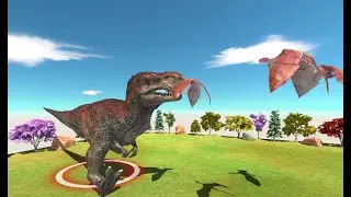Big Trex Dinosaur War // Animal Revolt Battle Simulator (Tiny Dinosaur)