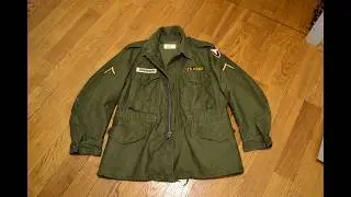 M51 jackets from 1963 with pockets of different shapes.