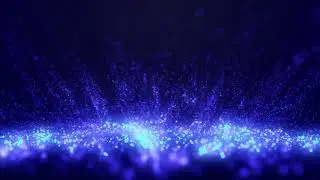 blue particle background loop animation - Download Stock Footage