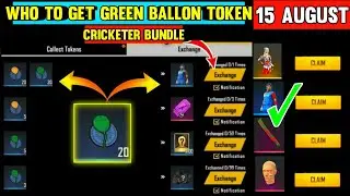 WHO TO GET GREEN BALLON TOKEN| WHO TO CLAIM CRICKETER BUNDLE | #Shorts #ffupdate #ff