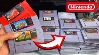 TODA MINHA COLEÇÃO DE FITAS de SUPER NINTENDO