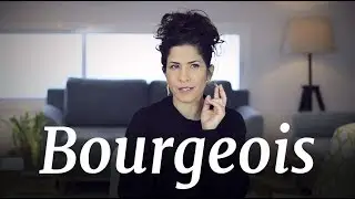 How to pronounce Bourgeois [broken down and explained] | American English