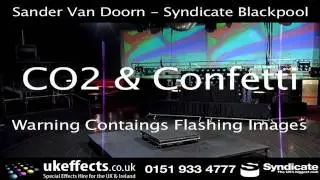 ukeffects co2 cannon - syndicate blackpool - sander van doorn