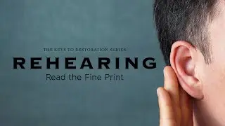 Rehearing - Read the fine Print | Pastor Subash Cherian