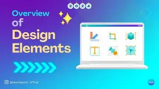 Overview of Design Elements in Canva 2024 🔥 #canva #canvatutorial