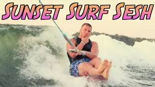Sunset Surfing