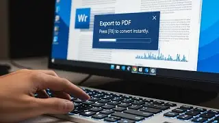 Export Word to PDF Instantly with ONE Keyboard Shortcut