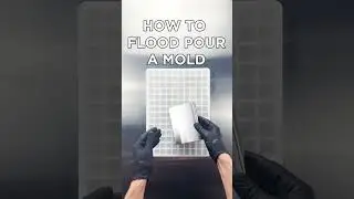 Flood pouring a gummy mold!