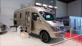 Starliner Desert Falcon SL 20 luxury RV Camper Van Maurer Mercedes 6X6 walkaround + interior V0080