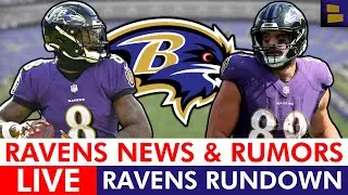 🚨Ravens LIVE: MAJOR Lamar Jackson Injury News + NEW Mark Andrews Trade Rumors