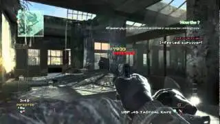 MW3 - Infection Quad Claymore on Teamates Trololol