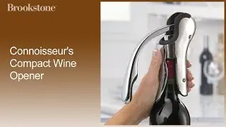 Connoisseur's Compact Wine Opener How to Video