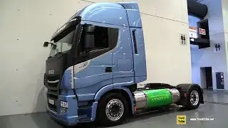 2020 Iveco Stralis NP 460 LNG Truck Review - Exterior Interior Walkaround
