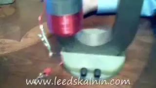 Leedskalnin Perpetual Motion Holder Demonstrated With One Coil