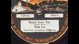 RARE Kid Ory's Sunshine Orchestra Ruth Lee 