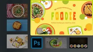 How to make Thumbnail for Youtube in Urdu/Hindi| Cooking Video Thumbnail For Free |PS Tutorials