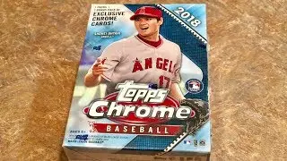 NEW!  OPENING A BOX OF 2018 TOPPS CHROME