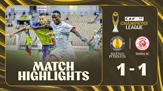 HIGHLIGHTS | Atl&eacute;tico Petr&oacute;leos 🆚 Simba SC | Matchday 5 | 2025-26 #TotalEnergiesCAFCL