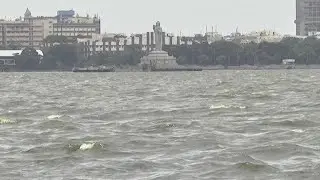 Hyderabad Public Palace tank Bund  #hyd #hydfood #chana #bhole #video