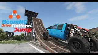 BeamNG Drive platforms jump | BeamNG Drive Crashes | Gameplay | CarDriven  | izzopk Video Game