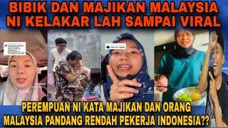SIAPA KATA MAJIKAN MALAYSIA MEMANDANG RENDAH PEkERJANYA⁉️bibik ni telah bagi bukti kelakarnya bosnya