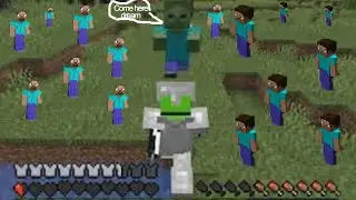 Minecraft Speedrunner VS 100 Hunters BE LIKE!