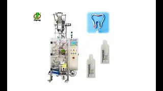 Toothpaste Irregular Shape Liquid Sachet Automatic Packing Machine Bottle shaped liquid Packaging