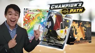 Is Champion's Path The Best Pokemon Card Set Yet? *Full Set Revealed With Chase Charizards*