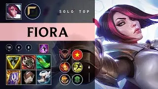 Fiora Top vs Olaf - VN Grandmaster Patch 26.01