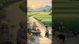 🌄 Good Morning Vibes 🌸 | Village Life 🌾 Rice Crop Fields | Beautiful Nature & Peaceful Sunrise 🌞