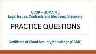 CCSK Domain 3   Practice Tests