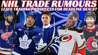 NHL Trade Rumours - Leafs, Sens, Kraken, Bruins, NYR, DRW, Flyers New Arena Deal & Waivers News