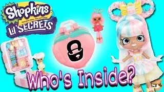 Unboxing Shopkins Shoppies Lil' Secrets Marsha Mello & Locally Grown Farmers Market Locket Review!