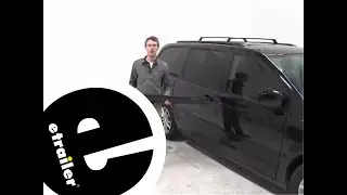 etrailer | Test Fit: Kuat Trio Roof Bike Rack on a 2015 Dodge Grand Caravan