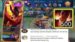 GAMEPLAY ALDOUS | ALDOUS HYPER CARRY SEASON 21 PATCH TERBARU #ALDOUS#MARKOCOP#2021