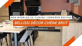 Cuisine d&eacute;cor Ch&ecirc;ne brut : cuisine bois et noir tendance et pas ch&egrave;re ! ✅ | Cuisineandcie.com