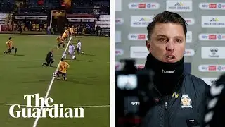 'Embarrassing': Cambridge manager condemns fans who booed players taking knee