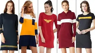 Long T-Shirt For Girls || Oversized T-Shirt for Girls || Long T-Shirt (2020)