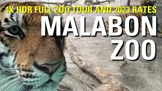 Malabon Zoo Aquarium & Botanical Garden | ZOO RECOVERY DONATION DRIVE Full Walk Tour [4K HDR] 🇵🇭